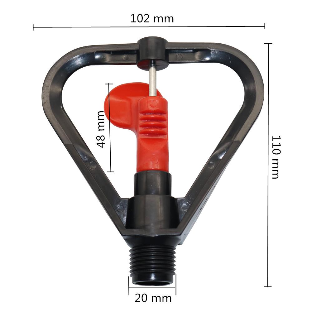

1/2 Inch Male Thread Sprinkler Garden Sprinkler Head Lawn Flower Vegetable Plants Irrigation Watering Nozzle Gardening Supplies білий
