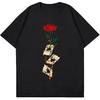 T-shirts Graphiques Homme Oversize Créatifs Graffiti Manches Courtes Chemises Été Décontracté Rapper Streetwear Y2k Hauts Tshirt