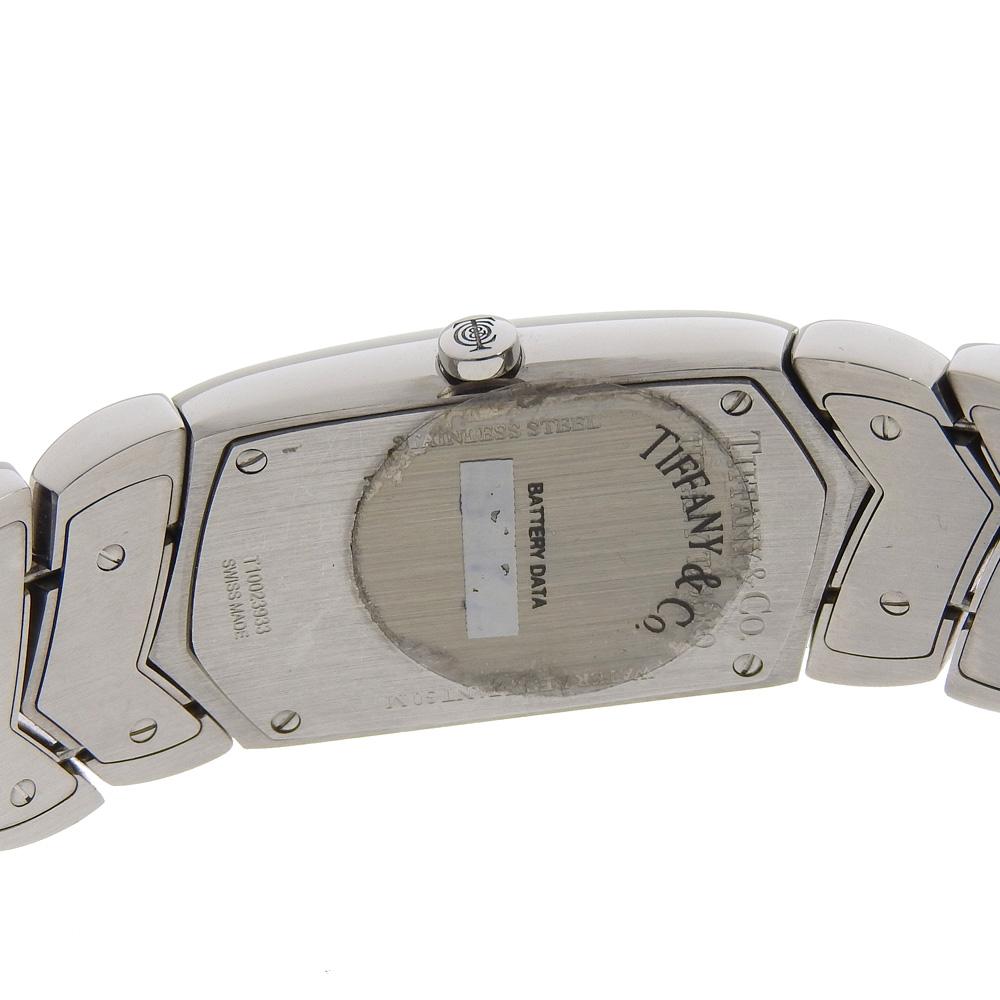 TIFFANY&Co. Tisolo Watches Z6301.10 blackDial Stainless Steel Quartz Analog display Women Used