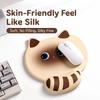 New Cartoon Cat Wrist Rest Mouse Pad Non-Slip Soft Silicone Mouse Pad Rebound Comfortable Ergonomic Desk Mat Gaming