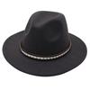Wholesale Retro Top Hat Pentagram Jazz Hat Men'S And Women'S Felt Hat European And American Style Hat Woolen Hat Wool