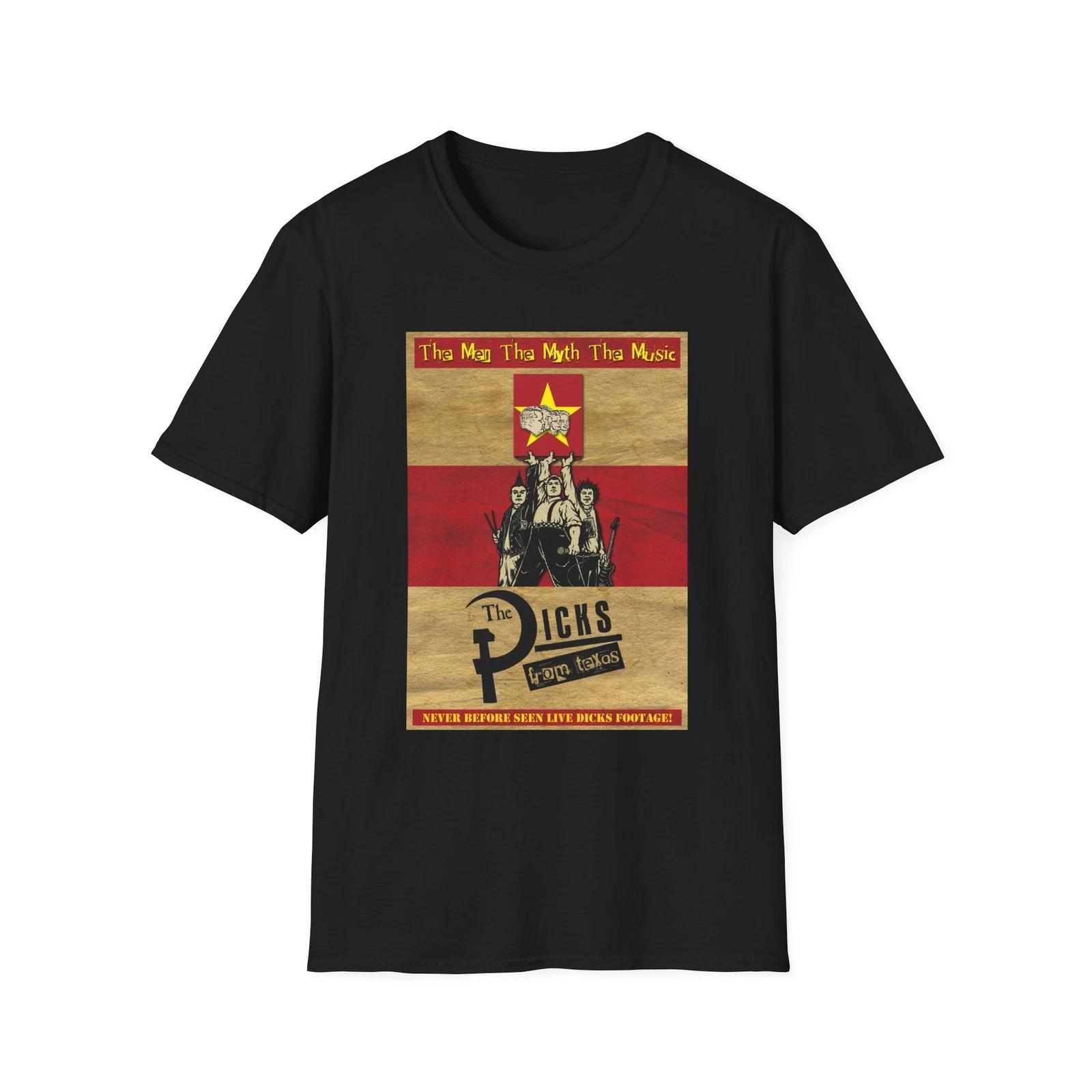 Dicks Hardcore Punk Rock Band Unisex Jersey Short Sleeve Tee M