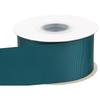 [Tekdeere]Width 50mm Solid Teal Grosgrain Ribbon, Perfect for Gift Wrapping, Sewing, Hair Accessories, Wedding Decorations - 22 Meters/roll