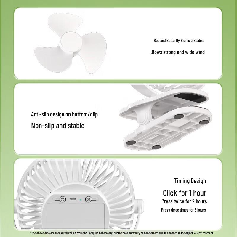 Portable USB Multi-functional Desk Fan