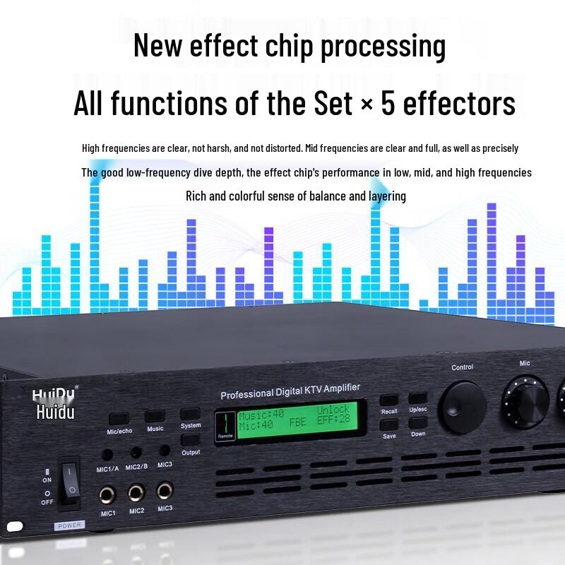 Huido DL-400 Wireless Bluetooth HIFI Integrated Amplifier (CN version)