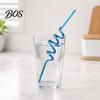 Creative Plastic Straws 10PCS Spiral Straws, Colorful Twisted Translucent Drinking Food-Grade And Cold Drink PETG Reusable Party Accessories