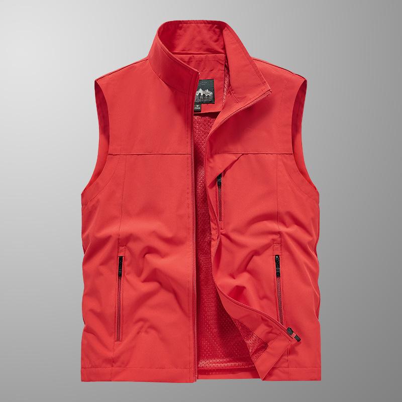 New Vest Workwear Multi-pocket Vest Men's Thin Outdoor Vest Outdoor Sports Vest Vest Vest