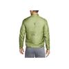 Nike Solid Color Hooded Zip Down Jacket Men Outerwear Crocodile-Green DD5668-334
