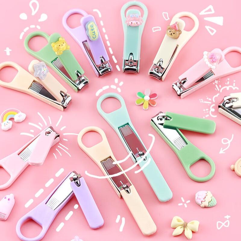 Fumede Stainless Steel Nail Clipper Set (5-Pack)