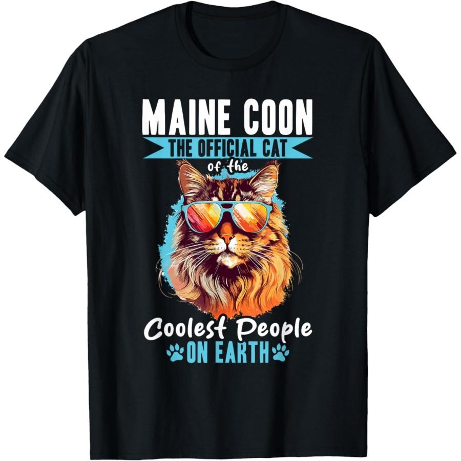 Maine Coon Cat Breed Pet - Maine Coon Official Cat T-Shirt S