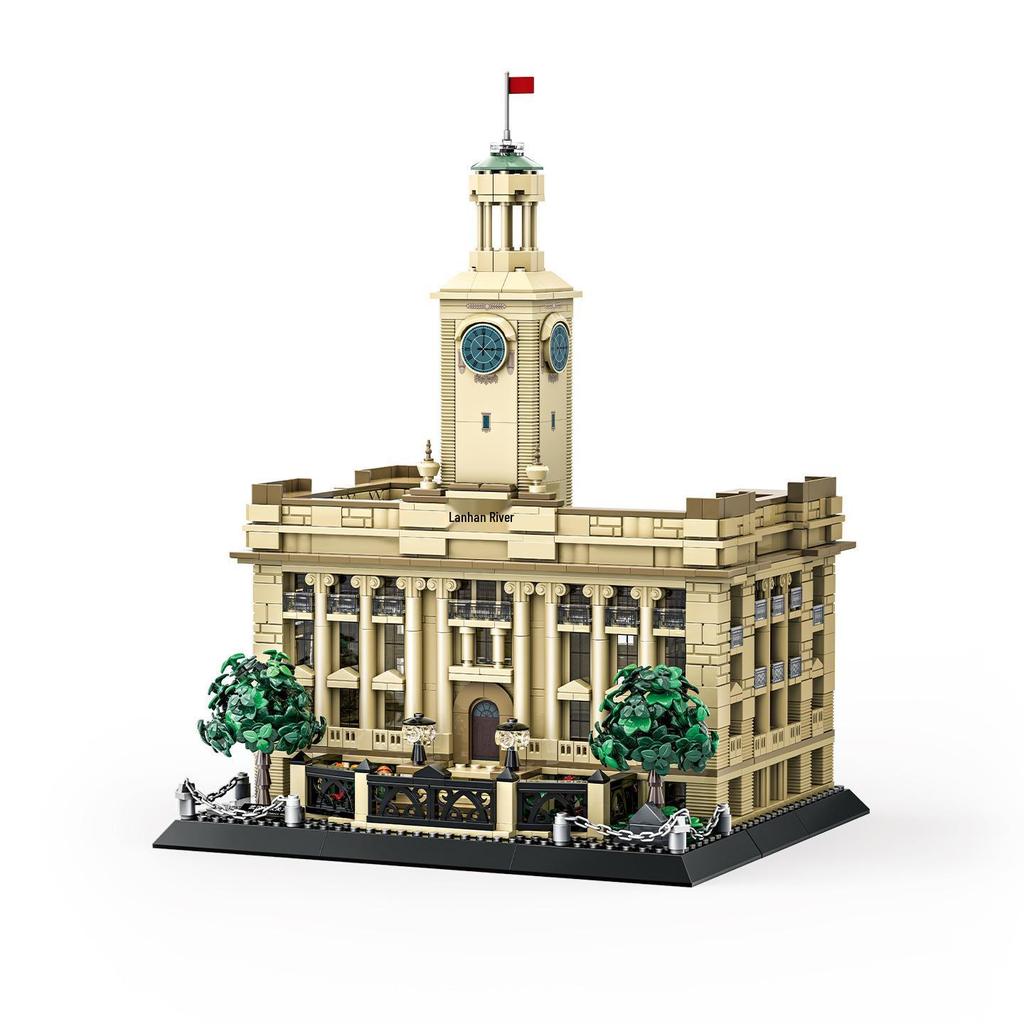 Wange 5218 Yellow Crane Tower Model - Free Shipping & Educational Building Blocks
