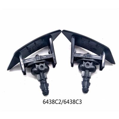 Ricambio in Plastica per Citroen C4 6438C2 6438C3 Ugelli Lavavetri Fari 2 Pezzi