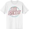 Bravado Rod Stewart Ao Vivo em Concerto Camiseta Branca Adulto