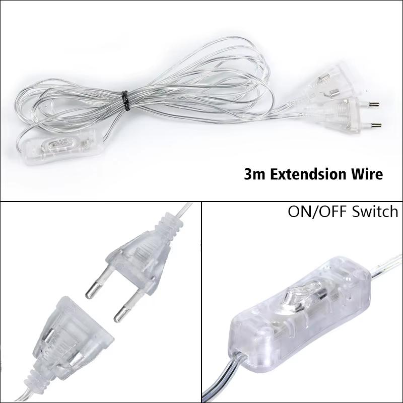 

12x2м 960LED Рождественская гирлянда Светодиодная штора Сосульки Светодиодная гирлянда Свадебное украшение Фея Свет Украшение Дом Окна Вечеринка Сад Warm White&EU Plug