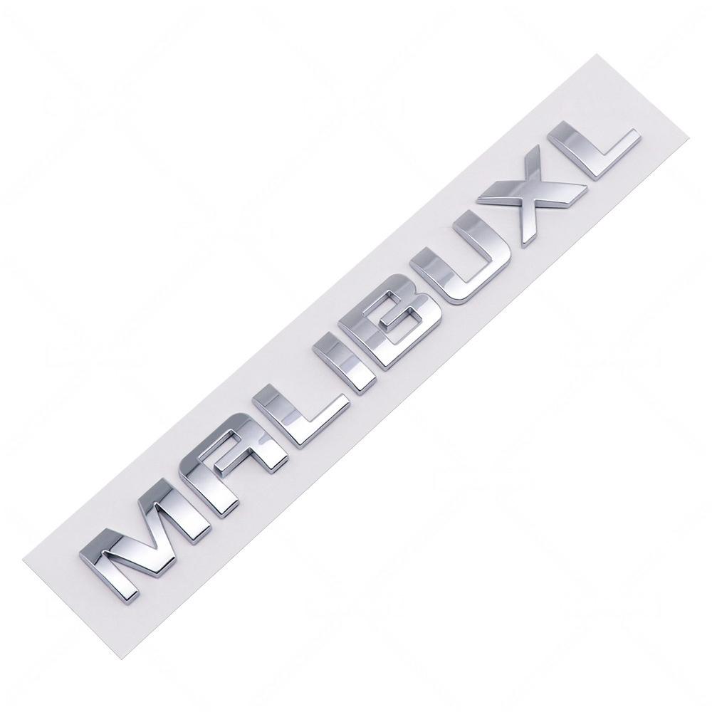 1Pc 3D ABS Car Letter Logo Sticker Tail Decoration Badge Auto Rear Trunk Emblem Decal Accessories