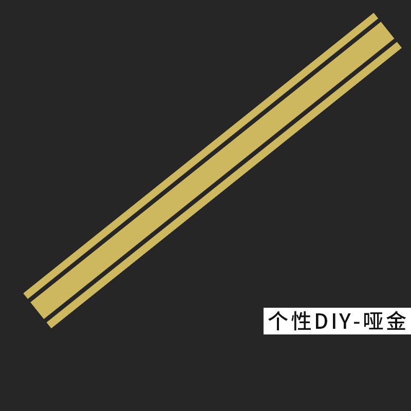 

50 см наклейки на мотоцикл автомобиль мотоцикл DIY крышка топливного бака светоотражающие наклейки водонепроницаемые для гоночных мотоциклов аксессуары 50x4.5cm золотой