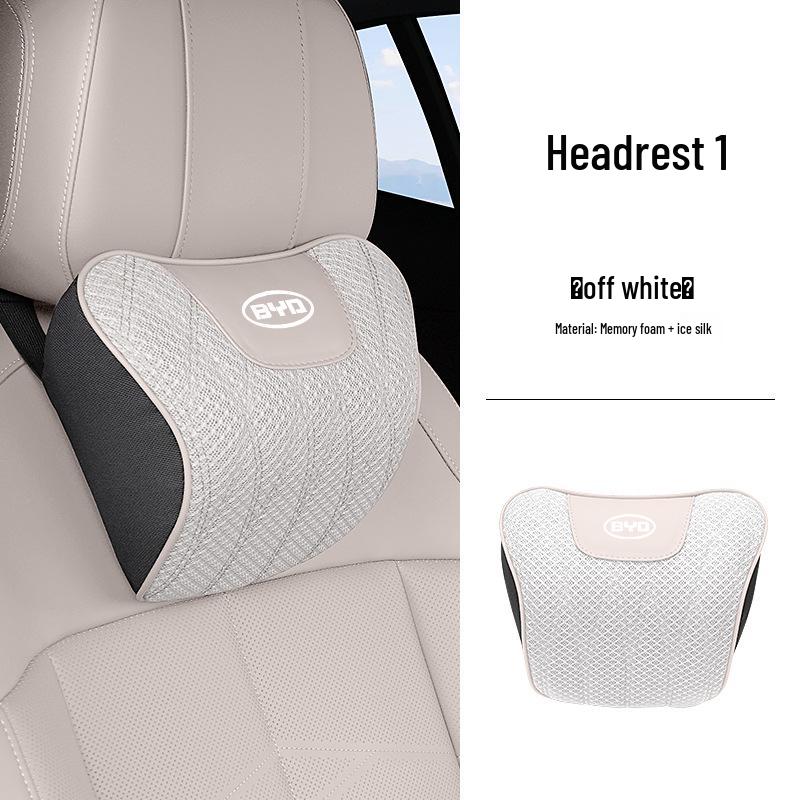 BYD Autokopfstütze Lendenwirbelstütze & Eis-Seiden-Sitzkissen für Qin, Yuan, Han, Song PLUS, dmi Tang DM & Champion Edition EV