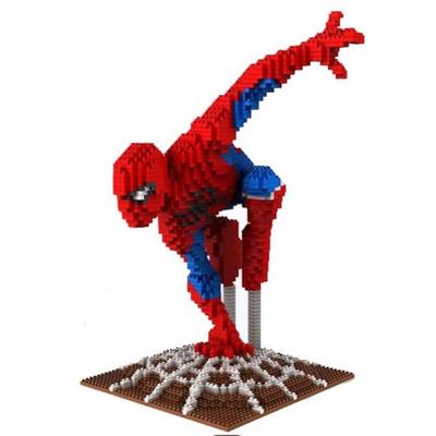 [Nanoblock-Kahraman] LP Büyük Örümcek Kahraman LP Avengers Örümcek Adam Kahraman Bloğu, Kore popüler oyuncakları