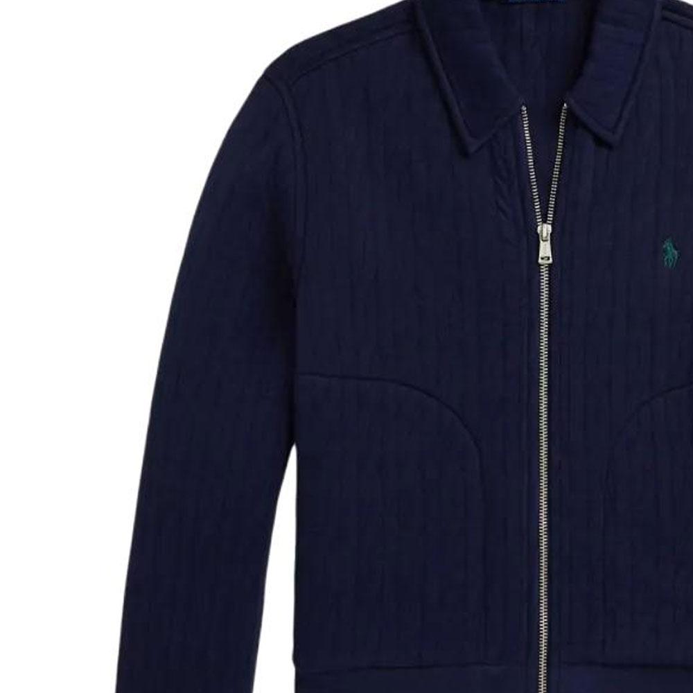 Polo Ralph Lauren Quilted Cable Knit Zip Collar Sweater Kids Sweater 323979461-001