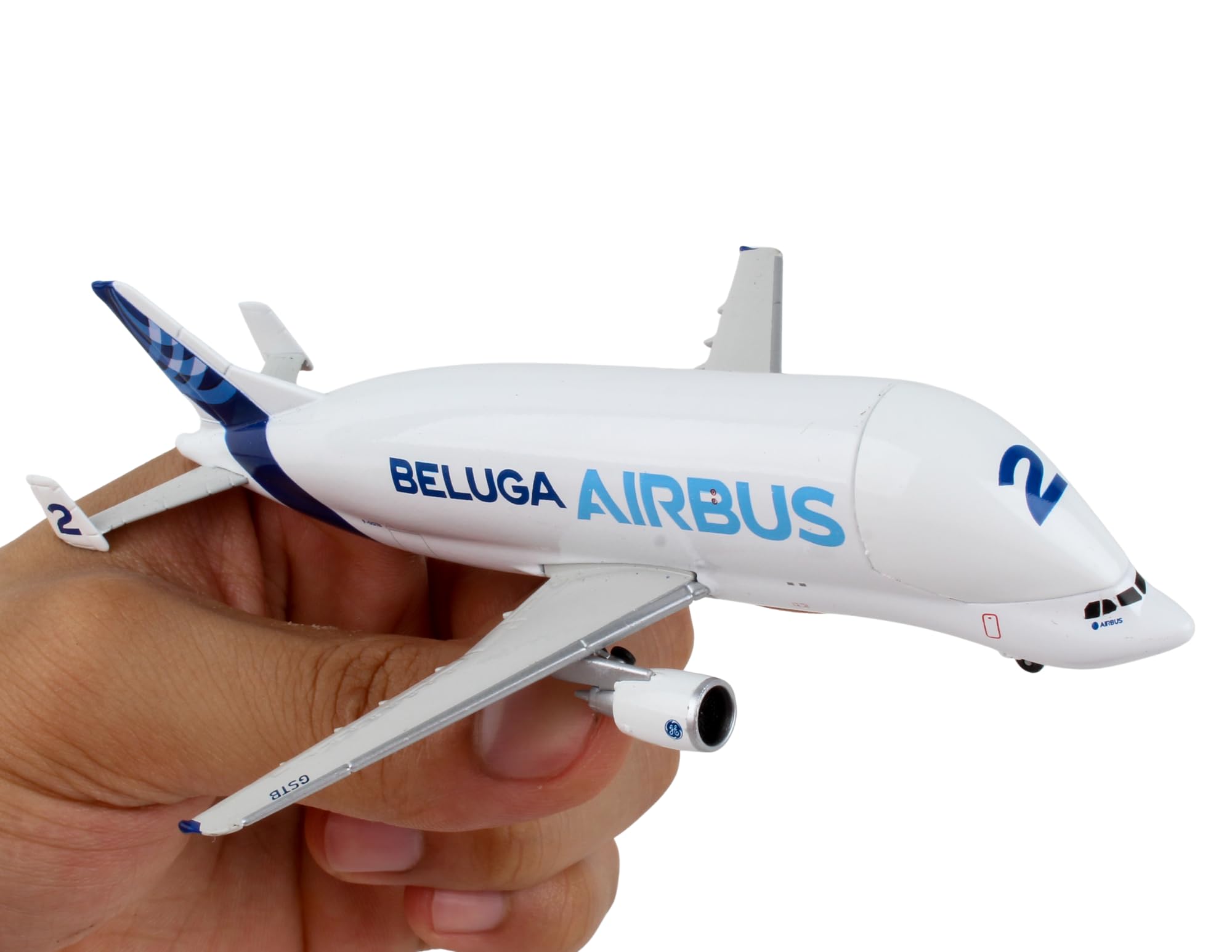 

ПОЧТОВАЯ МАРКА Airbus Beluga Масштаб PS58221 A300-600ST 1/400