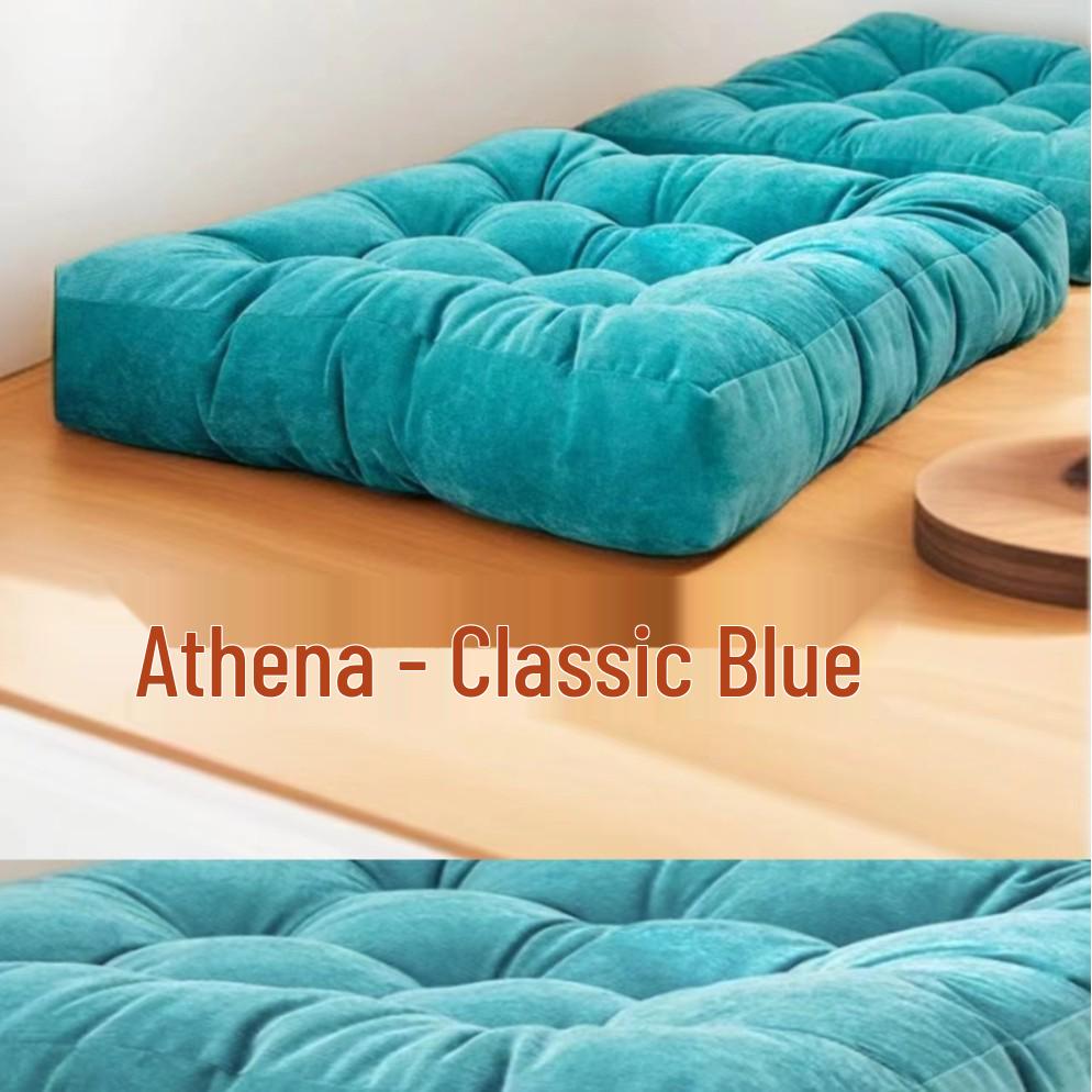Thickened Corduroy Tatami Floor Cushion for Yoga and Waist Support