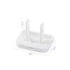 50pcs Solid Color Child Switch Socket Protector Safety Power Socket Cover  Home Electrical Safety