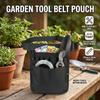 Garden Tool Belt Multi Pocket Adjustable Waist Pouch Bag Storage Organizer for Yard Gardening Tools Scissors Working