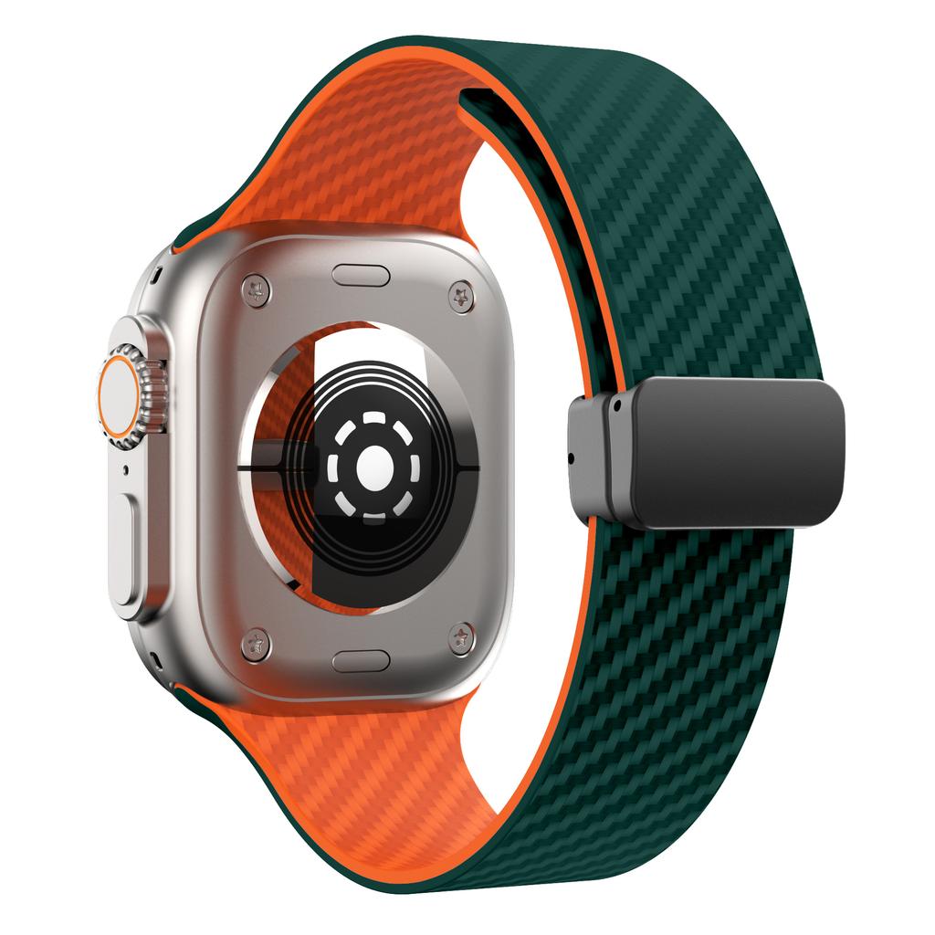 Straps For Apple Watch Ultra 2 Bands 49mm 44mm 45mm 41mm 40mm 46mm 42mm Magnetic Correa Bracelet iWatch Series 9 8 7 10 6 SE 5