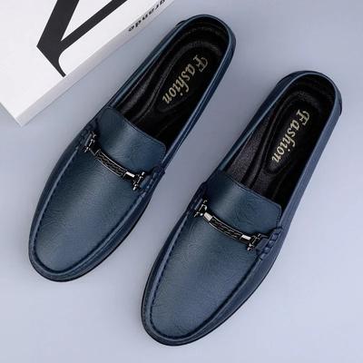 Moda Moda Zapatos de Cuero Genuino para Hombre Nueva Llegada Zapatos Casuales Zapatos de Deslizamiento para Hombres de Negocios Mocasines Versátiles Zapatos Planos de Conducir Hechos a Mano
