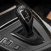 Pour BMW F20 F21 F22 F23 F30 F31 F32 F33 F34 3gt F35 F36 Couvercle de Pommeau de Levier de Vitesse Central de Voiture Panneau de Garniture ABS Fibre de Carbone Intérieur