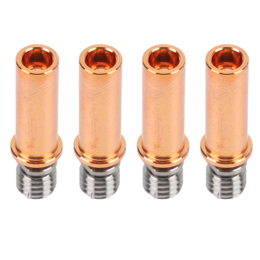 4pcs 3D Printer All Metal Heatbreak Professional Copper Alloy Extruder Throat Tube Replacement for 3D Printer