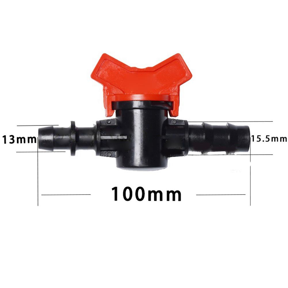 10Pcs Drip Irrigation Pipe Switch Valve 16/20/25mm Valve Ball Valve Connector Drip Hose For Drip Irrigation And Gardens Tools