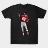 Men Black Print T-shirt Titans Dance No-Cut Transfer Paper Print Cotton Tshirt