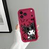 Phone Cover Case for Apple iPhone 17 Pro Max 14 Plus 12 Air XS 16 15 11 16e XR 13 Mini Sanrio Cool Kuromi