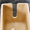 Stone Tissue Box Luxury Tissue Organizer Case Aesthetic Rectangular Napkin Cases Pull Out Napkin Storage Boxes Table Accessories
