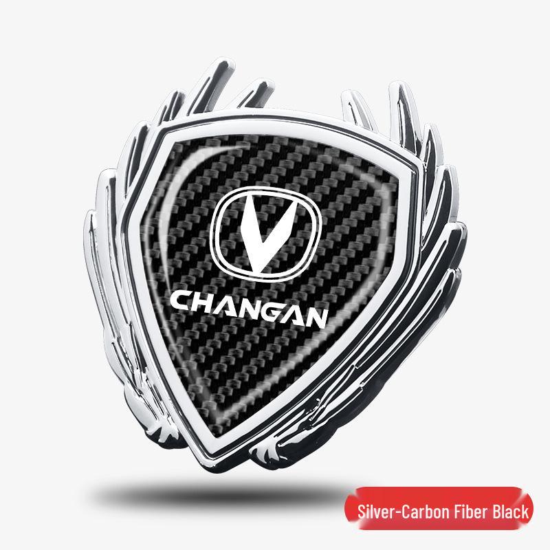Metal Badge Side Window Logo Sticker for Changan X7, Yida X5, Ruicheng Plus, Lantuo Zhe Cars