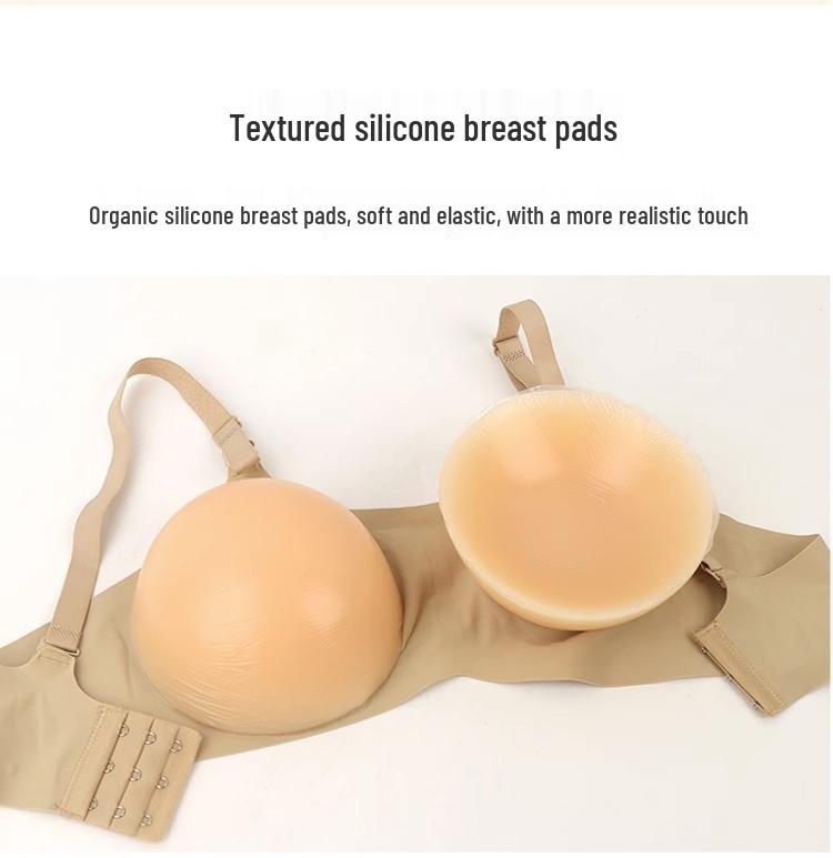 Women's Super Large Silicone Prosthetic Breast Pads for Cosplay - Sexy Full Coverage Bra Inserts
