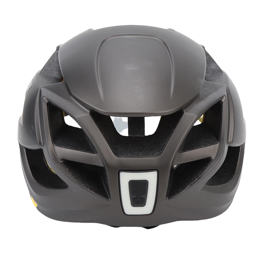 Cycling Helmet MIPS Technology Bike Helmet with LED Light Goggles for Mountain Road Bike Ti Color