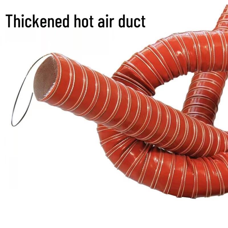 

Промышленный высокотемпературный красный силиконовый воздуховод