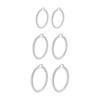 Chic European Beaded Hoop Earrings: Gold & Silver, Elegant Versatile Statement Ear Cuffs for Women