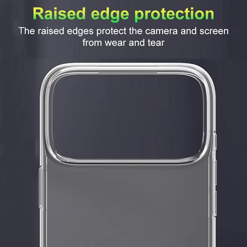 Průhledný měkký silikonový TPU kryt na telefon pro iPhone 17 Pro Max Ultratenké průhledné nárazuvzdorné kryty pro iPhone 17 Air Zadní kryt