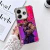 S-Street F-Fighters Soft Phone Case For Xiaomi Redmi Note 14 15 Pro Plus 13 12 11S 11T 5G 10 9S 9 Plating Anti-Fall Fundas