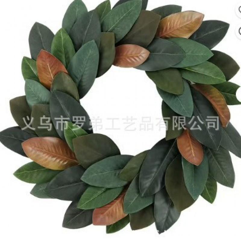 Artificial Flower Wreath Easter Valentines Day Decor Hotel Restaurant Door Hanging Decoration
