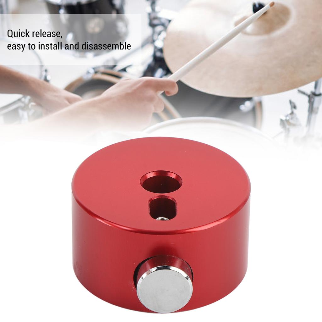 Drum Cymbal Quick Release  Aluminum Alloy Cymbal Nut Fixing Buckle Compatible Percussion Instrument Aluminum Alloy Cymbal