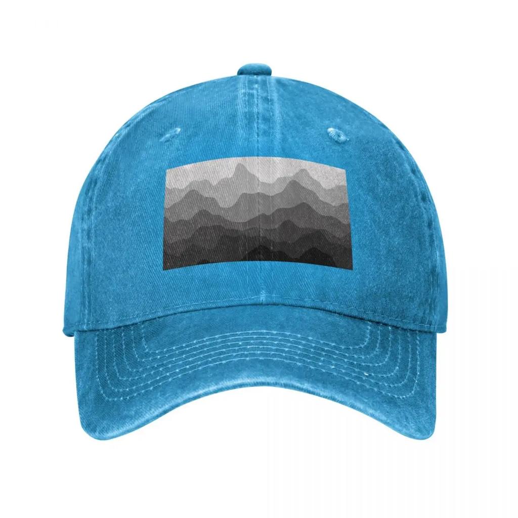 Grey mountains Baseball Cap summer hat Luxury Hat Hip Hop dad hat Elegant Womens Hats Unisexs