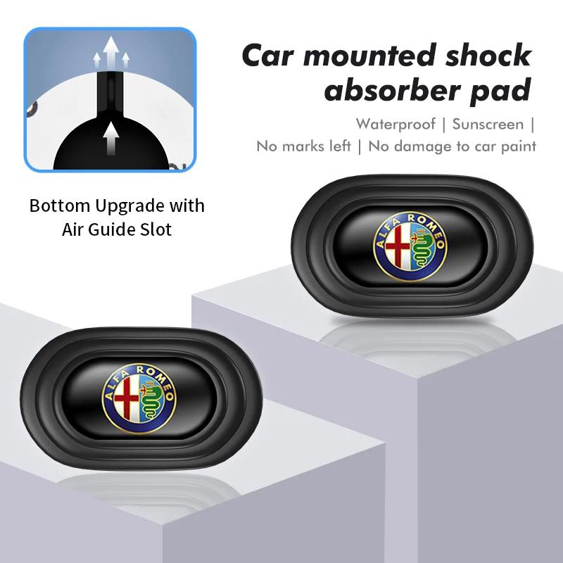 8pcs Car Door Shock Absorber Shockproof Anti-Collision Sticker For Alfa Romeo 159 Giulietta Giulia 147 Mito 156 159 166 GTHA0 