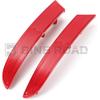 2Pcs Rear Bumper Reflector 63147857003 + 63147857004 Left Right Red Trim Compatible with BMW X3 2016-2019