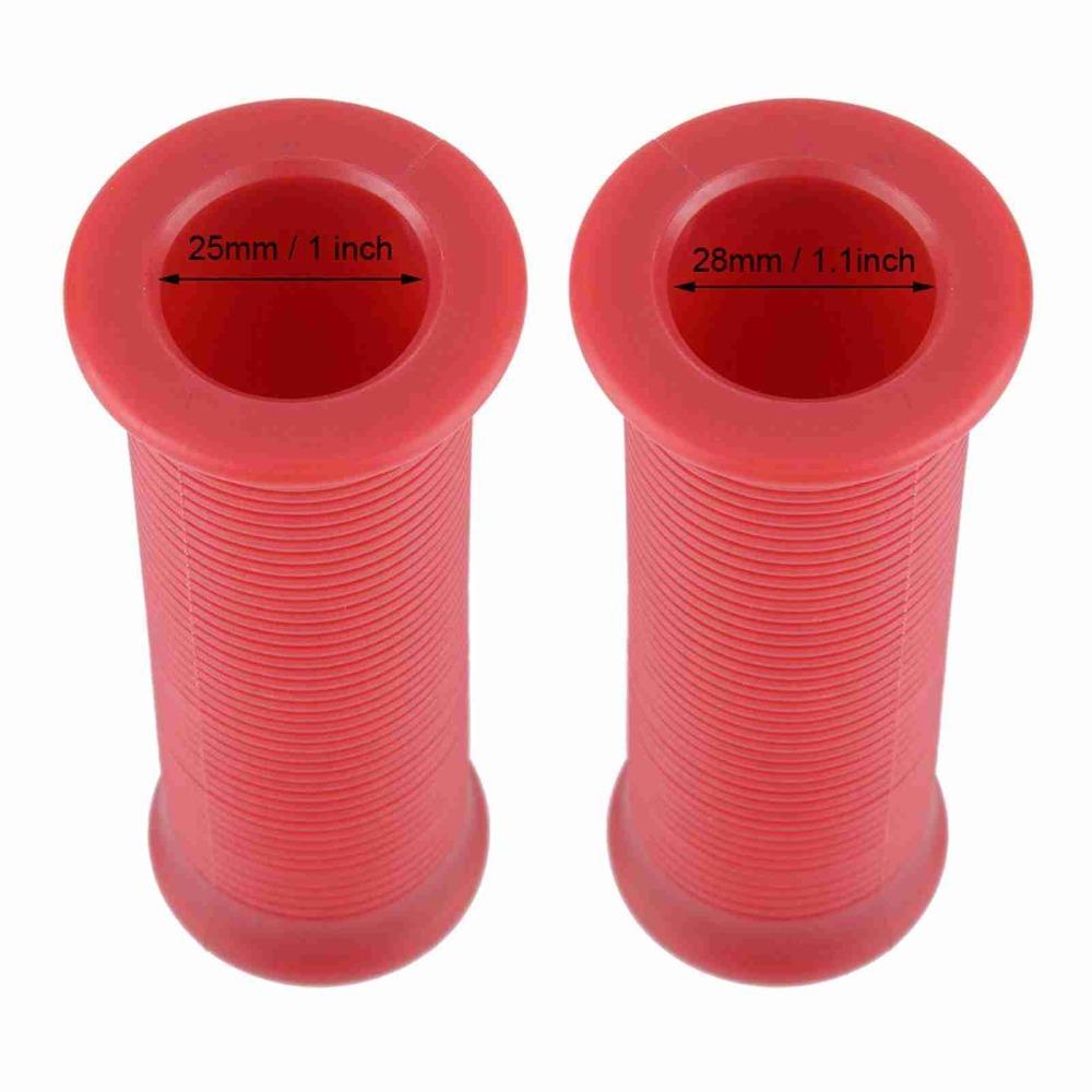 1 Pair 1 Inch 25mm Universal Motorcycle Grip TPR Material Pair Grip Handlebar  For Most Motorcycles