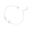 Elegant Dancing Zircon Butterfly Bracelet - Light Luxury Women's Hand Jewelry