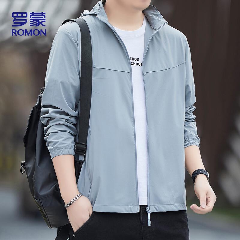 ROMON Men's Summer Ice Silk Sun Protection Jacket